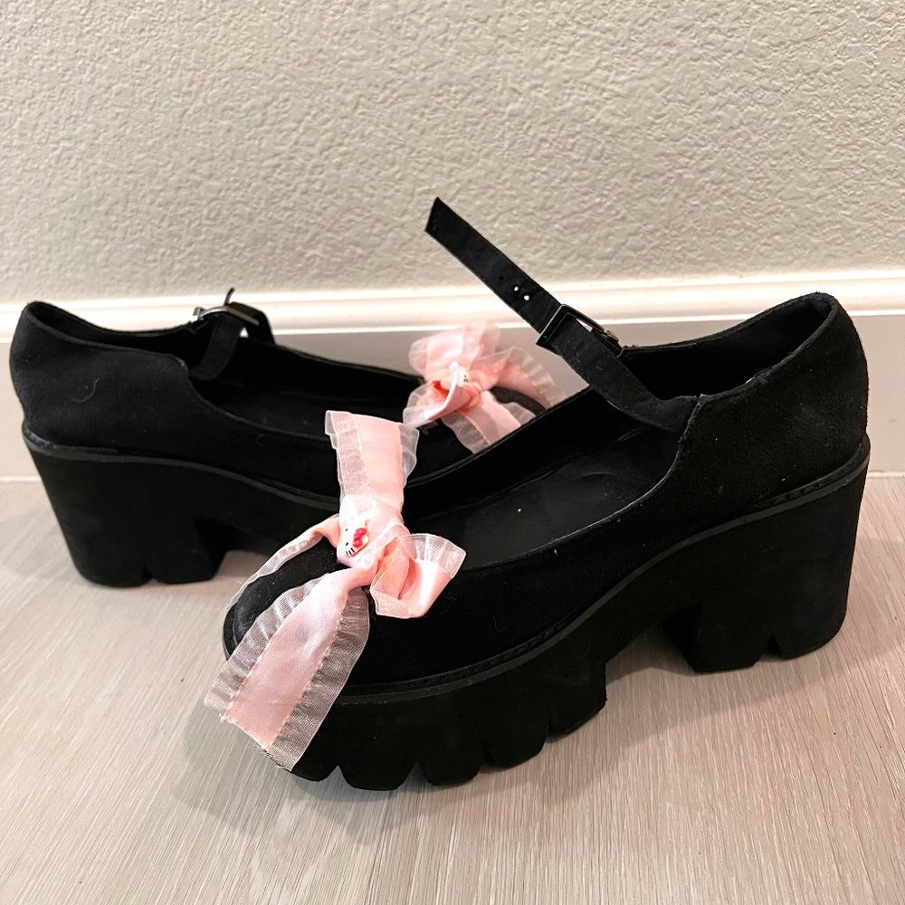 Hello Kitty y2k Chunky Platform Mary Janes Size 8